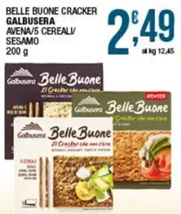Sidis Belle Buone Cracker Galbusera offerta