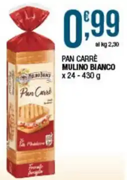Sidis Pan Carrè Mulino Bianco offerta