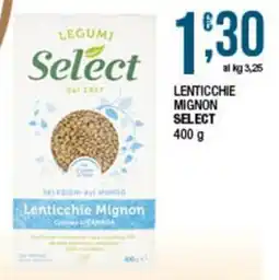 Sidis Lenticchie Mignon SELECT offerta