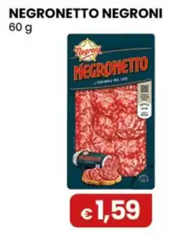 Gala Supermercati Negronetto Negroni offerta