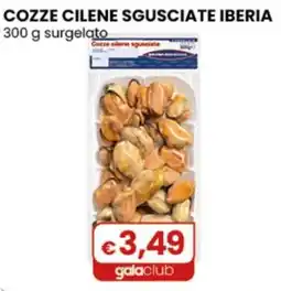 Gala Supermercati Cozze cilene sgusciate Iberia offerta