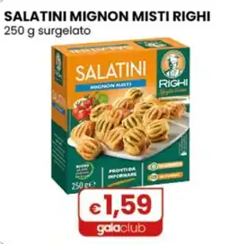 Gala Supermercati Salatini Mignon Misti Righi offerta