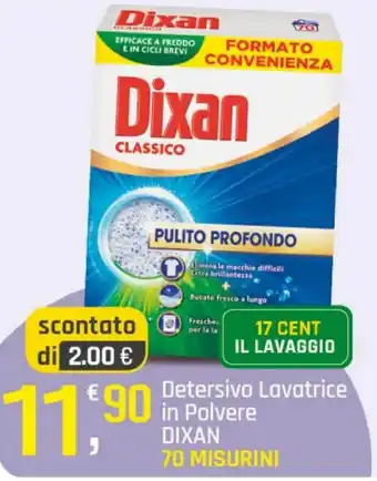 Supermercati Dok Detersivo Lavatrice in Polvere DIXAN offerta