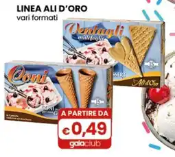 Gala Supermercati Coni Ali d'Oro offerta
