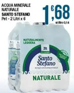 Sidis Acqua minerale naturale Santo Stefano offerta