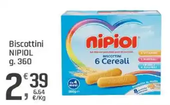 Supermercati Dok Biscottini NIPIOl offerta