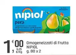 Supermercati Dok Omogeneizzati di Frutta NIPIOl offerta