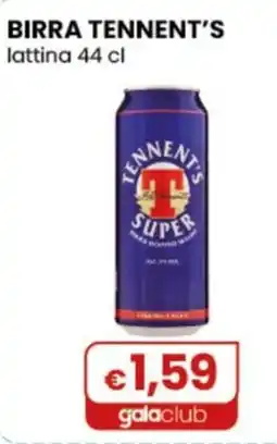 Gala Supermercati Birra Tennent's offerta