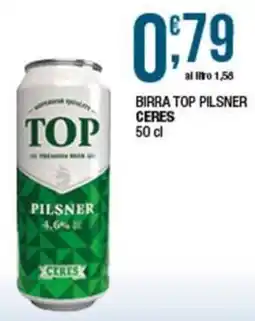 Sidis Birra Top Pilsner Ceres offerta