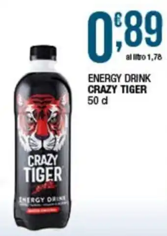 Sidis ENERGY DRINK CRAZY TIGER offerta