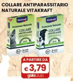 Gala Supermercati Collare antiparassitario naturale Vitakraft offerta