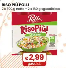 Gala Supermercati Riso Più Polli offerta