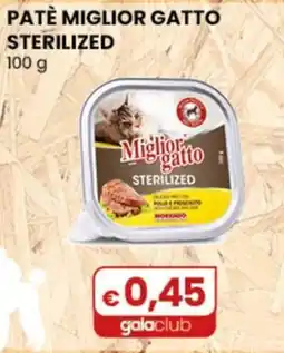 Gala Supermercati Patè Miglior Gatto Sterilized offerta