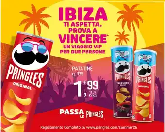 Supermercati Dok Pringles Original offerta