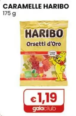 Gala Supermercati Caramelle Haribo Orsetti d'Oro offerta