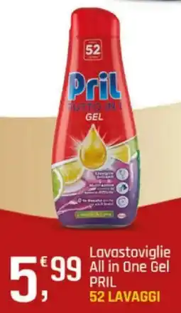Supermercati Dok Lavastoviglie All in One Gel PRIL offerta