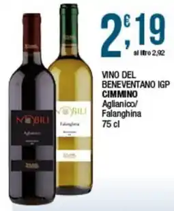 Sidis Vino del Beneventano IGP Cimmino offerta