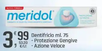Supermercati Dok Dentifricio meridol offerta