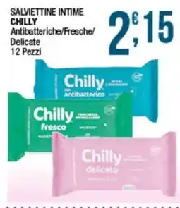 Sidis Salviettine intime Chilly offerta