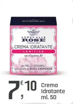 Supermercati Dok Acqua Alle Rose Crema Idratante Lenitiva offerta