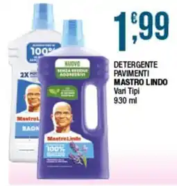 Sidis Detergente Pavimenti Mastro Lindo offerta