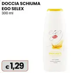 Gala Supermercati DOCCIA SCHIUMA EGO SELEX offerta