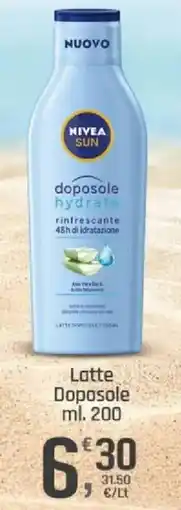 Supermercati Dok NIVEA SUN latte doposole hydrate offerta