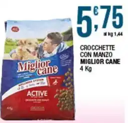 Sidis Crocchette con manzo Miglior Cane offerta