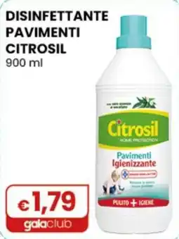 Gala Supermercati Disinfettante Pavimenti Citrosil offerta