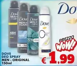 Casa & Co Dove DEO SPRAY MEN - ORIGINAL offerta