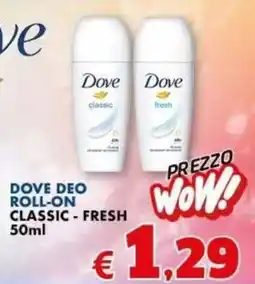 Casa & Co Dove Deo Roll-On Classic - Fresh offerta