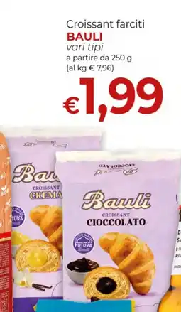 Supermercati Nonna Isa Croissant farciti BAULI offerta
