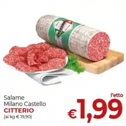 Supermercati Nonna Isa Salame Milano Castello CITTERIO offerta