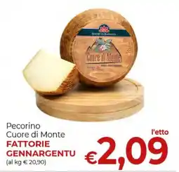 Supermercati Nonna Isa Pecorino Cuore di Monte offerta