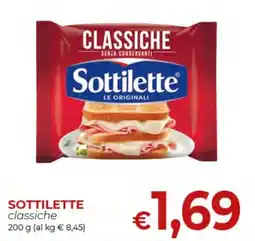 Supermercati Nonna Isa Sottilette classiche offerta