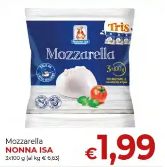 Supermercati Nonna Isa Mozzarella NONNA ISA offerta