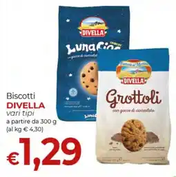 Supermercati Nonna Isa Biscotti DIVELLA offerta