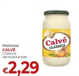 Supermercati Nonna Isa Maionese CALVÈ Classica offerta