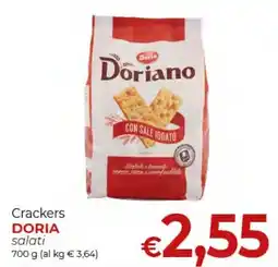 Supermercati Nonna Isa Crackers DORIA salati offerta