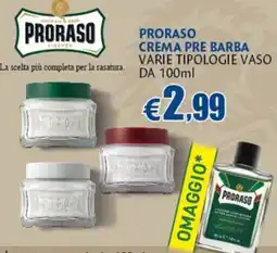Europlanet Casa Proraso crema pre barba offerta