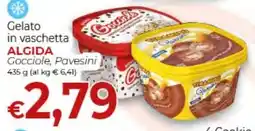 Supermercati Nonna Isa Gelato in vaschetta ALGIDA Goccioline, Pavesini offerta