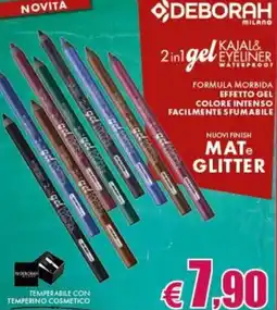 Europlanet Casa DEBORAH 2in1 gel KAJAL & EYELINER offerta
