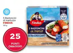 Supermercati Nonna Isa 5 Bastoncini di merluzzo FINDUS offerta