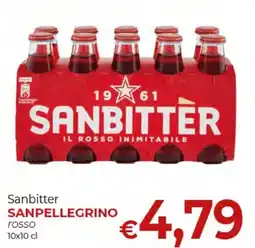 Supermercati Nonna Isa Sanbitter Sanpellegrino rosso offerta