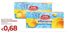 Supermercati Nonna Isa Succhi di frutta JOLLY COLOMBANI offerta