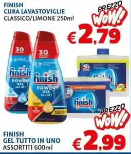 Europlanet Casa Finish Cura Lavastoviglie offerta