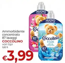 Supermercati Nonna Isa Ammorbidente concentrato COCCOLINO offerta
