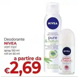 Supermercati Nonna Isa Deodorante NIVEA offerta