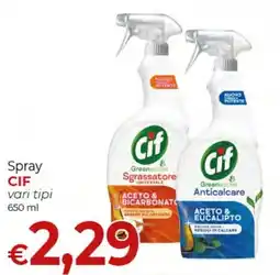 Supermercati Nonna Isa Spray CIF vari tipi offerta