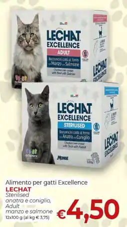 Supermercati Nonna Isa Alimento per gatti Excellence LECHAT offerta